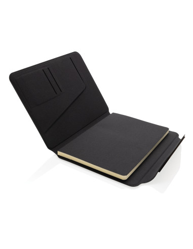 RPET and walnut A5 Notepad