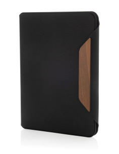 RPET and walnut A5 Notepad