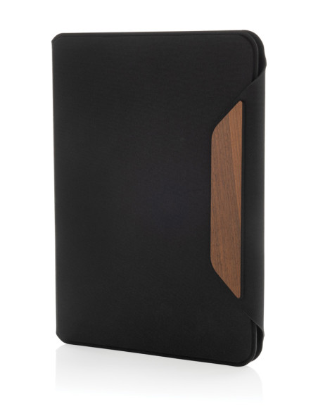 RPET and walnut A5 Notepad
